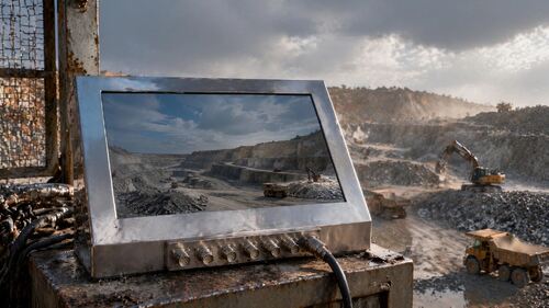 Ultime soluzioni aziendali su Built for the Toughest Shifts: Stainless Steel All-In-One PCs in Mining Operations
