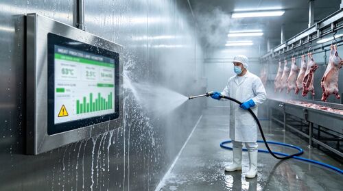 Ultime soluzioni aziendali su 316 Stainless Steel All-in-One PC: The Hygienic Choice for Meat Processing