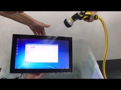 schermo LCD a legame ottico in acciaio inossidabile 8GB 256GB pannello industriale PC