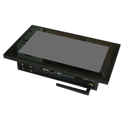 Buon prezzo Pannello tattile industriale incorporato PC IP65 impermeabile 4GB RAM 128GB SSD DC 12V CE/FCC/RoHS online