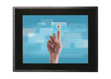 Buon prezzo Il monitor a 15 pollici materiale del touch screen della lega di alluminio con 6mm ha temperato il pannello di vetro online
