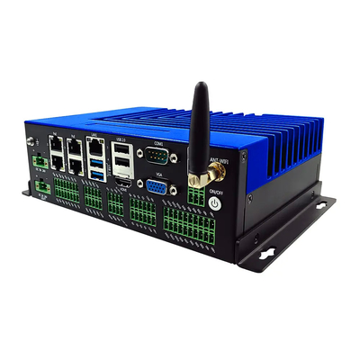 Buon prezzo 4*POE 24V alimentazione Intel N95 Mini PC Design di grado industriale per ispezione visiva online