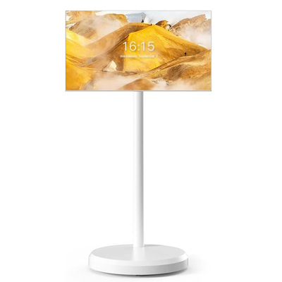 Buon prezzo Televisione portatile senza fili Android all'ingrosso con schermo smart touch da 21,5 pollici con batteria da 4 o 6 ore e supporto completamente regolabile online