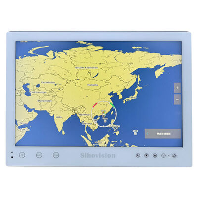 Buon prezzo 17 pollici 1500 Nits IP67 Acqueproof Touch Monitor Industrial LCD Touch Screen Monitor marino online