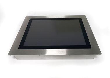 Buon prezzo IP65 anteriori impermeabilizzano antiruggine a 15 pollici del touch screen del pannello irregolare industriale del PC online