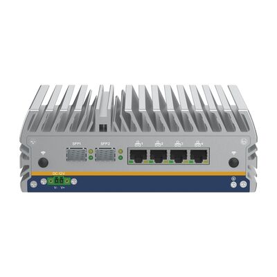 Buon prezzo Mini PC industriali con 2 porte SFP+ e Intel Core I5 1235U per ambienti difficili (-20°C a +60°C) online