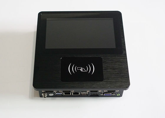 Buon prezzo Sistemi LCD industriali di Ubuntu del PC del pannello di RFID 3G 400cd/m2 RS232 online
