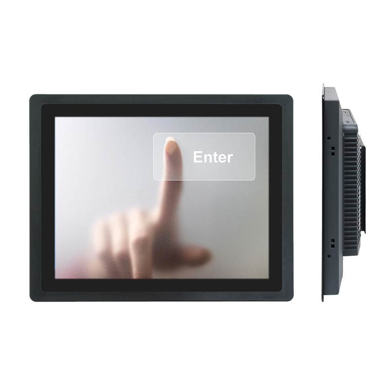 Il monitor industriale a 15 pollici di tocco di Sihovision ha incastonato il monitor capacitivo del touch screen
