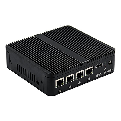 PC Fanless di Intel Celeron J4125 mini 4 PC di Mini Firewall del porto I211/di I210 Gigabit Ethernet