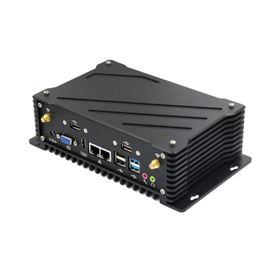 PC da tavolino telecomandato RS232 del PC 6 di industriale Fanless di potere basso mini mini