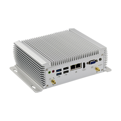 Buon prezzo il PC industriale X86 della scatola 12V ha incastonato mini COM 8 USB del PC 6 del computer con RS232 RS485 RS422 online