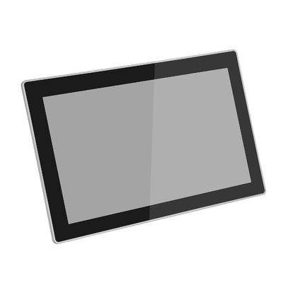 Buon prezzo Memoria capacitiva a 15,6 pollici del PC 300nits 8GB del pannello di tocco con il porto di USB RS232 online