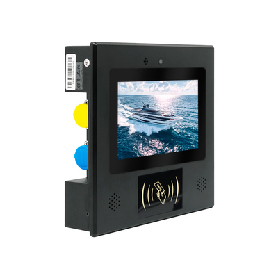 Buon prezzo Monitor a 7 pollici dell'affissione a cristalli liquidi di 1024*600 POE con il RFID, la macchina fotografica, il microfono e l'altoparlante online