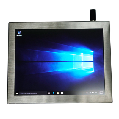 Computer resistente/capacitivo del pannello di tocco di acciaio inossidabile con il 16GB DI RAM di Intel Core I3/I5/I7