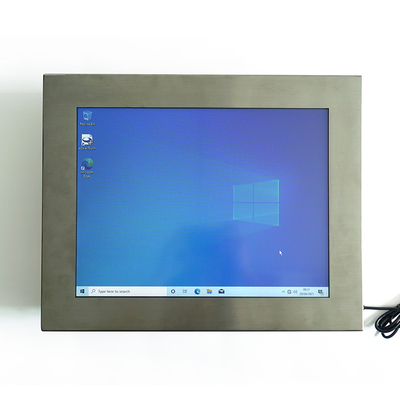Windows/Linux OS PC a pannello in acciaio inossidabile con schermo tattile resistivo / capacitivo