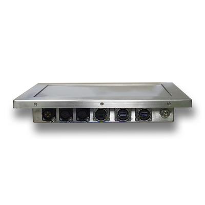 Intel Celeron J4125 PC in acciaio inossidabile con interfaccia USB/HDMI/VGA