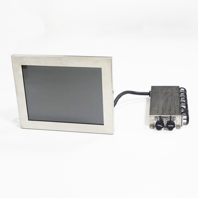Pc di acciaio inossidabile di grado industriale con schermo tattile resistivo / capacitivo