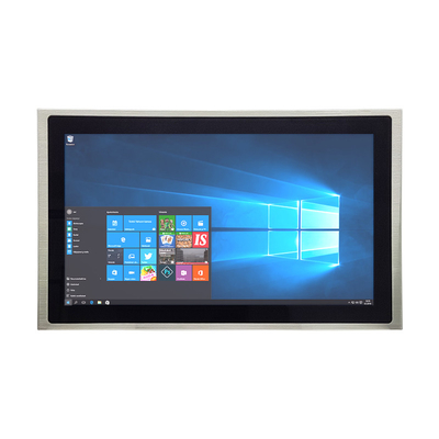 1000 Nits Pannello in acciaio inossidabile leggibile dalla luce solare PC 8GB RAM Wi-Fi/Ethernet connesso