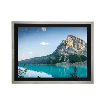 Monitor in acciaio inossidabile robusto con resistenza all'acqua IP67 e funzionamento ad alta temperatura