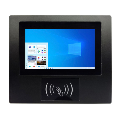 7 pollici Industrial LCD Panel RFID Embedded Touch Panel PC IP65 Design impermeabile a polvere