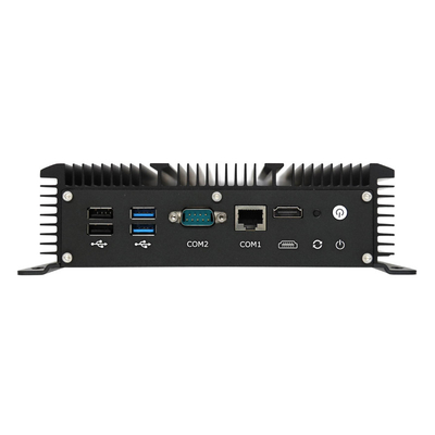 Buon prezzo DDR4 RAM SSD HDD Mini PC senza ventole 6*Gigabit LAN Mini PC industriale online
