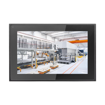 Buon prezzo VGA Input Capacitive Touch Monitor con precisione del tocco ±2 mm Nero online