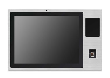 Buon prezzo PC industriale anteriore del pannello di tocco IP65 con l'impronta digitale, il lettore di RFID e la macchina fotografica online