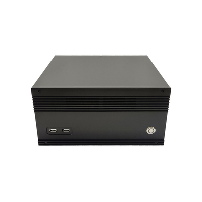 Buon prezzo 3.6kg Intel Core i5 7360U Industrial Desktop Mini PC con GT1030 GPU 8G RAM e 128GB SSD online