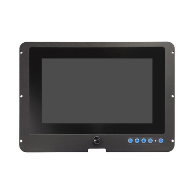 Monitor LCD ad alta luminosità da 10,1 pollici con collegamento ottico con ingresso SDI e 12V DC