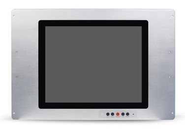 Buon prezzo Il bottone LCD a 17 pollici industriale della parte anteriore OSD del monitor della pagina aperta con M12 Ports online