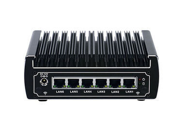 Buon prezzo Computer industriale Fanless altamente affidabile senza rumore con 7 la lan 4 USB 1 HDMI online