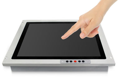 Buon prezzo Bottone infrarosso a 19 pollici della parte anteriore OSD del monitor del touch screen con i porti impermeabili online