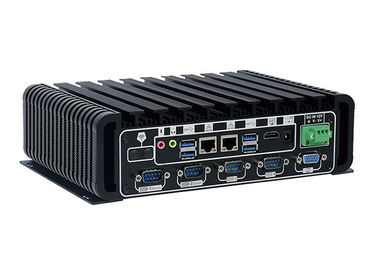 Buon prezzo COM del PC industriale 6 del CPU di I3-6100u mini una lan di 2 gigabit per automazione di fabbrica online