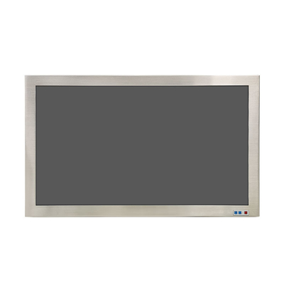 Monitor in acciaio inossidabile industriale IP65 da 24 pollici 1000nits Anti-Glare Optical Bonding