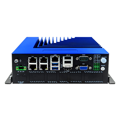 Buon prezzo Intel N95/N305 Mini PC industriale con IO opzionale e 4* POE per ispezione visiva online