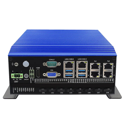 Buon prezzo Ispezione visiva Mini PC industriale con CPU Intel Core i7-8700 e 2* Intel I225 Network online