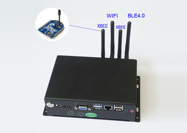Buon prezzo PC industriale della scatola dell'unità di elaborazione J1900 con WiFi Bluetooth e 2 moduli di XBEE PRO S2C online