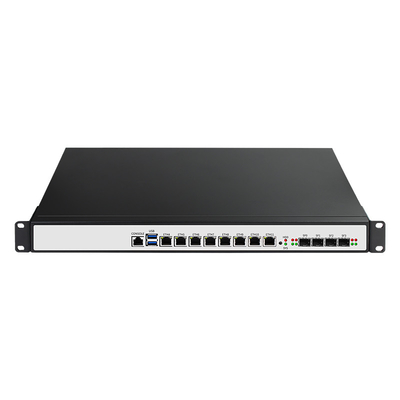 1U Pfsense OS Firewall server PC Appliance di rete Wireless mini pc 4x10G rete