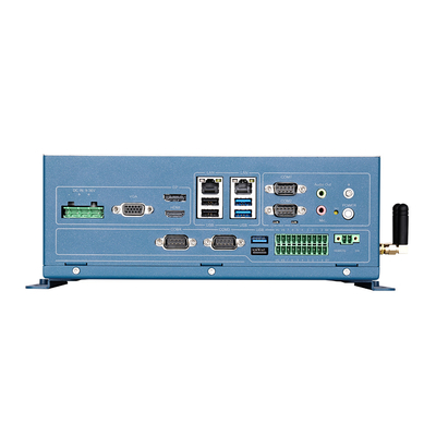 OEM ODM computer industriale intel i3 i5 i7 i9 DDR5 win10 linux 2 lan 4 COM RS232 RS485 mini pc industriale incorporato