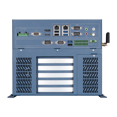 Cassaio in alluminio di mini PC di grado industriale Alder Lake-Series I3 I5 I7 I9 12th 4*COM Rs232 Rs485 PCIE X16 X4 32BIT PCI Mini Computer