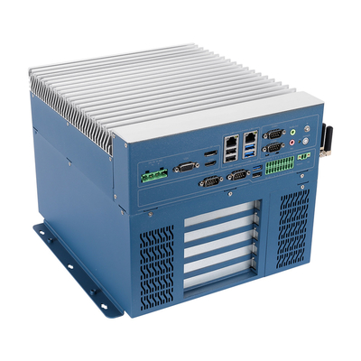 Buon prezzo Velocità 2*32BIT PCI Expansion Industrial Mini PC Con 4*COM Ports E 2* RJ45 Ethernet 1000 Mbps 2500 Mbps online