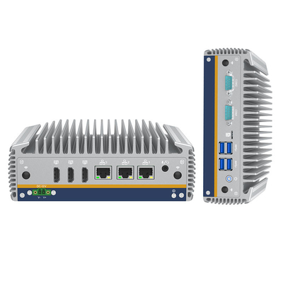 Buon prezzo Mini PC senza ventilatore industriale Efficienza senza pari con grafica Intel UHD e supporto per il corpo in tutto alluminio WIN10/WIN11/Linux online