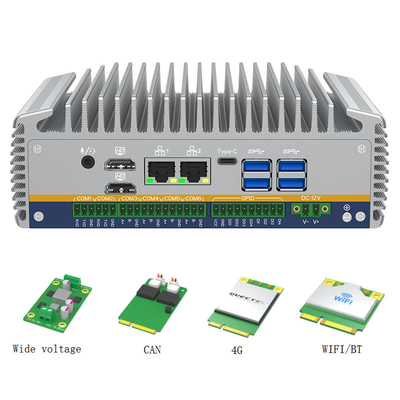 Buon prezzo Core i5-1235U M.2 2280 SSD Industrial Mini PC con custodia in alluminio e 1* Intel I226-LM Network online