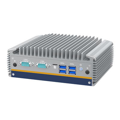 Buon prezzo Mini PC industriale Windows 11 Controllo industriale senza ventole Mini Computer 3 HDMI Nuovo piccolo computer industriale incorporato online