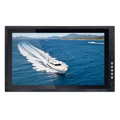 Monitor a contatto impermeabile da 18,5 pollici Full IP67 Industrial Projected Capacitive Touch Screen con 1000 Nits e antiabbagliamento