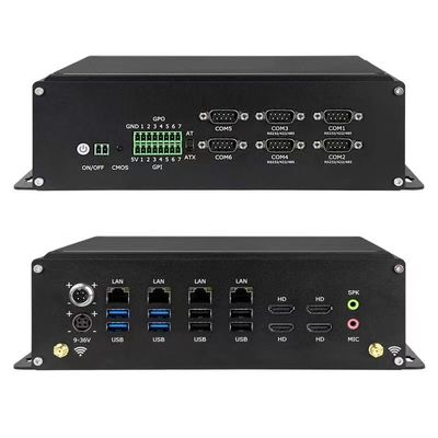 Mini PC industriale di piccole dimensioni con GPU 14 GPIO 7 ingressi e 7 uscite