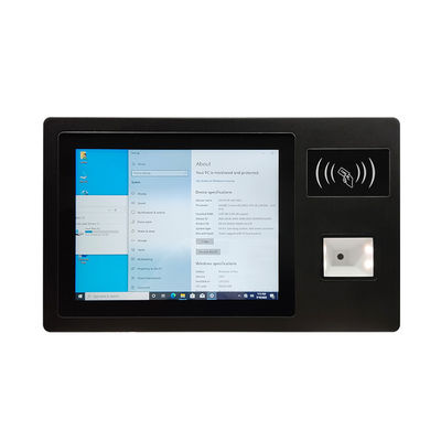Buon prezzo 10.4 pollici Capacitive Touch Display Celeron J4125 Processore 4GB 128GB RFID Card Reader E QR Code Industrial All-in-one PC online