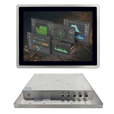 Tablet PC Ruggedizzato All-In-One IP69K Impermeabile Optical Bonding Touch Screen 15 Pollici Intel Celeron J4125 8GB DDR4 128GB SSD