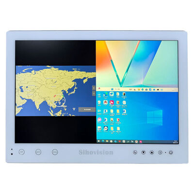 Buon prezzo 17 pollici Full IP67 Waterproof Touch Monitor con luminosità di 1500 Nits e alluminio alloy Fanless Design online