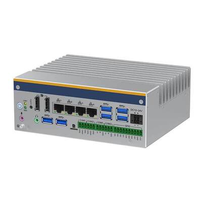 Buon prezzo Intel 12th Gen Industrial Mini PC con 2xCANBUS e DIN-Rail Mounting Fanless Embedded PC online